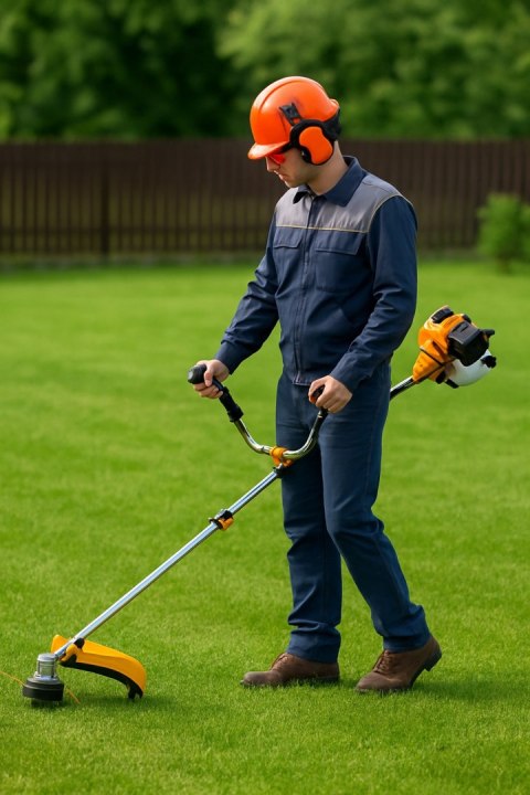 6KM KOSA SPALINOWA PODKASZARKA KOSIARKA MOC +TARCZA +GŁOWICA +SZELKI +ŻYŁKA