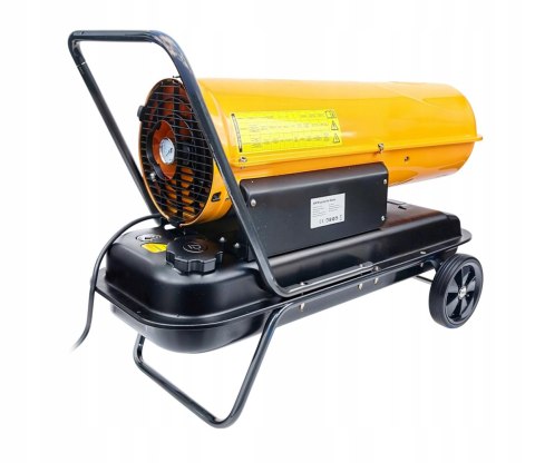 NAGRZEWNICA OLEJOWA 65 KW SPALINOWA DMUCHAWA + TERMOSTAT LCD GRZEJNIK PIEC