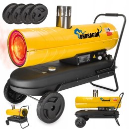 NAGRZEWNICA OLEJOWA DMUCHAWA NAGRZEWNICA SPALINOWA KOMINEM 30KW WYDAJNA