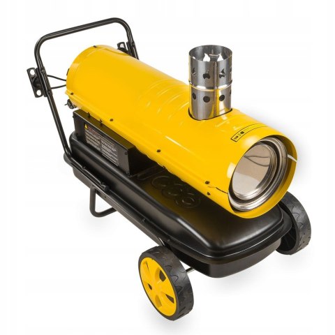 NAGRZEWNICA OLEJOWA DMUCHAWA NAGRZEWNICA SPALINOWA KOMINEM 40KW WYDAJNA