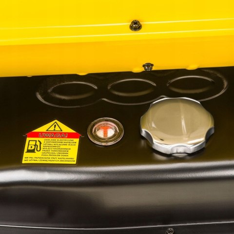 NAGRZEWNICA OLEJOWA DMUCHAWA NAGRZEWNICA SPALINOWA KOMINEM 40KW WYDAJNA