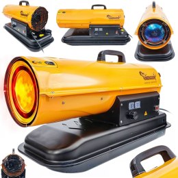 NAGRZEWNICA OLEJOWA DMUCHAWA SPALINOWA GRZEJNIK PIEC PIECYK TERMOSTAT 20KW