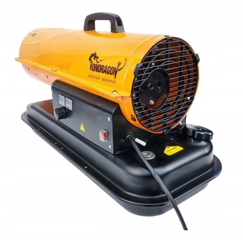 NAGRZEWNICA OLEJOWA DMUCHAWA SPALINOWA GRZEJNIK PIEC PIECYK TERMOSTAT 20KW