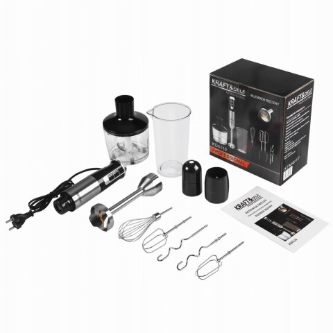 BLENDER ELEKTRYCZNY 1500W + AKCESORIA SOLIDNY