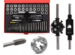 Gwintowniki i narzynki 60 elem Kraft Dele KD10251