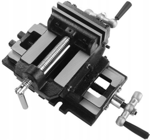 Imadło Maszynowe KRZYŻOWE DWUOSIOWE Kraft&Dele 100 mm
