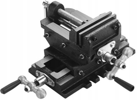Imadło Maszynowe KRZYŻOWE DWUOSIOWE Kraft&Dele 100 mm