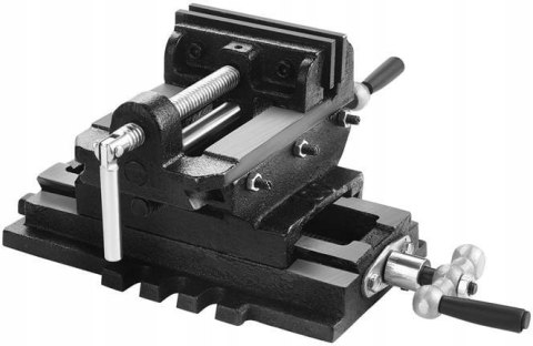 Imadło Maszynowe KRZYŻOWE DWUOSIOWE Kraft&Dele 100 mm
