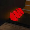 KĄTOWNIK MAGNETYCZNY SPAWALNICZY ZESTAW 6 SZT. WYTRZYMAŁCH KĄTOWNIKÓW 45 90
