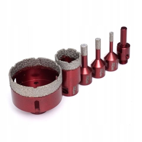 KRAFT&DELE ZESTAW OTWORNIC DIAMENTOWYCH 5 EL 6-68mm DO CERAMIKI M14 KD11219