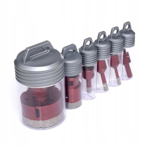 KRAFT&DELE ZESTAW OTWORNIC DIAMENTOWYCH 5 EL 6-68mm DO CERAMIKI M14 KD11219