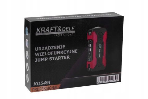 Mocny Akumulator Power Bank Jump STARTER 800A - 28000 mAh KRAFT&DELE KD5491