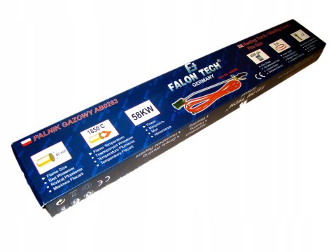 Palnik gazowy FT 85 cm 1850 °C dysza 60 mm