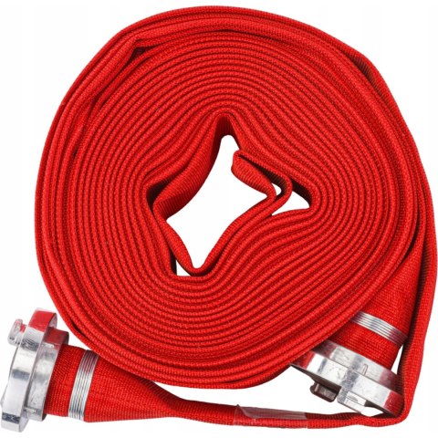 WĄŻ STRAŻACKI PARCIANY DO WODY SZAMBA SZYBKOZŁĄCZKA 2" 20 M