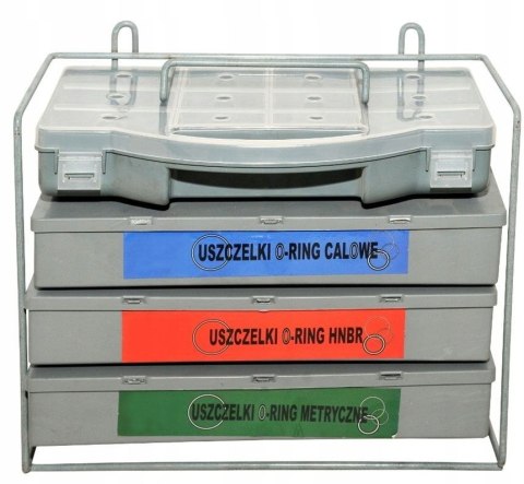 Zestaw uszczelek O-ring oringi HNBR NBR 900 szt. Falon-Tech