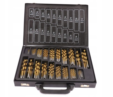 Zestaw wierteł do metalu Falon-Tech FT390170T 170 el.