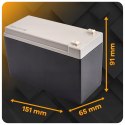 Akumulator Powermat 12 V 8 Ah
