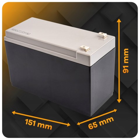 Akumulator Powermat 12 V 8 Ah