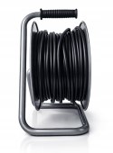 M PRZEDŁUŻACZ BĘBNOWY BUDOWLANY OGRODOWY 50M 3x2,5 KABEL NA BĘBNIE METALOWY
