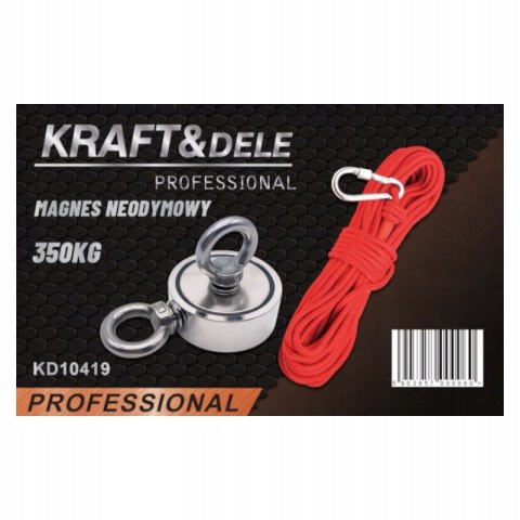 Magnes neodymowy Kraft&Dele 350 kg