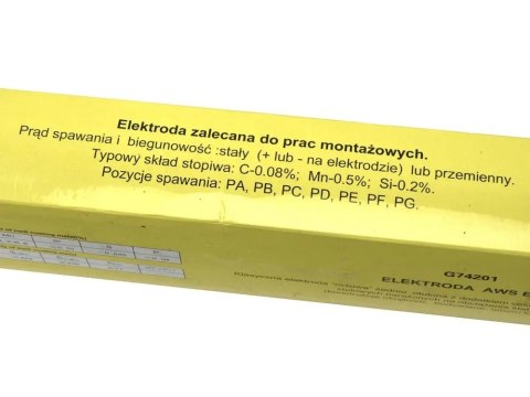 ELEKTRODY SPAWALNICZE DO SPAWANIA DO SPAWARKA RÓŻOWE 3,2mm 350mm 5kg ELEKTRODY SPAWALNICZE DO SPAWANIA DO SPAWARKA RÓŻOWE 3,2mm 350mm 5kg