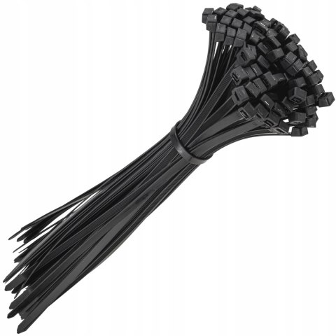 MOCNE OPASKI ZACISKOWE KABLOWE TRYTKI CZARNE TAŚMA 7.6X400MM 100SZT TRYTKI MOCNE OPASKI ZACISKOWE KABLOWE TRYTKI CZARNE TAŚMA 7.6X400MM 100SZT TRYTKI