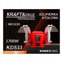 SZLIFIERKA STOŁOWA TARCZOWA KAMIENIOWA 200mm 1700W