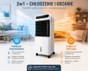2w1 KLIMATYZATOR WODNY WENTYLATOR PODŁOGOWY OSCYLACJA KLIMATOR GRZEJNIK LCD