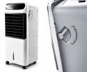 2w1 KLIMATYZATOR WODNY WENTYLATOR PODŁOGOWY OSCYLACJA KLIMATOR GRZEJNIK LCD