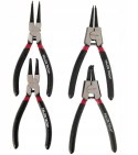 Szczypce do pierścieni Segera Falon-Tech 7" 180 mm 4 el. stal