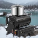 Kuchenka turystyczna gazowa Kraft&Dele 1 palnik 1800 W aluminium