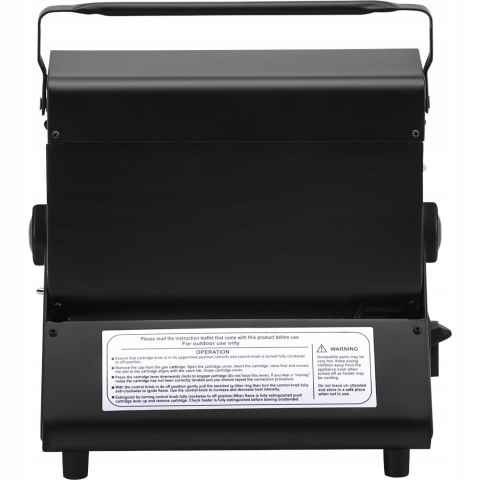Kuchenka turystyczna gazowa Kraft&Dele 1 palnik 1800 W aluminium