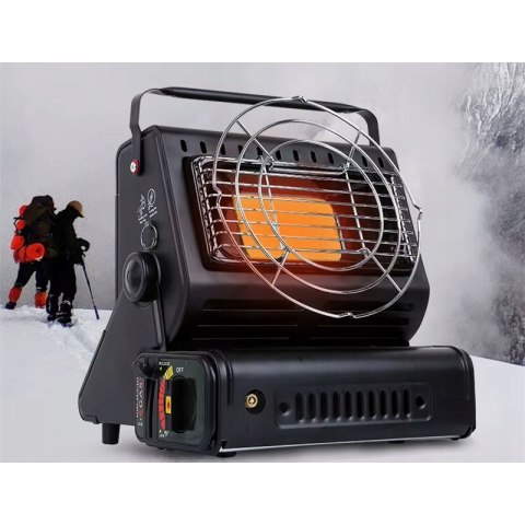 Kuchenka turystyczna gazowa Kraft&Dele 1 palnik 1800 W aluminium