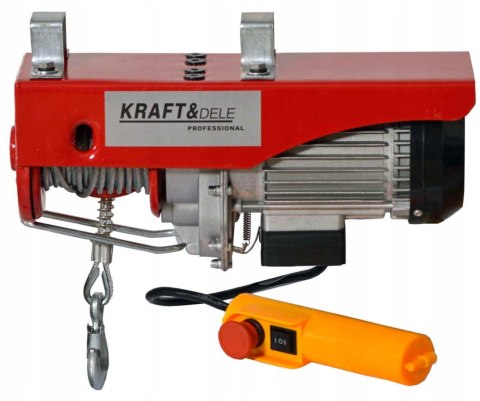 Wciągarka Kraft&Dele KD1526 0,8 t wysokość podnoszenia 12 m