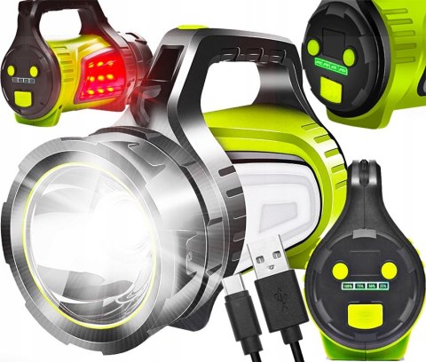 Latarka akumulatorowa Kraft&Dele LED 1200 lm z USB