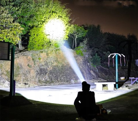 Latarka akumulatorowa Kraft&Dele LED 1200 lm z USB