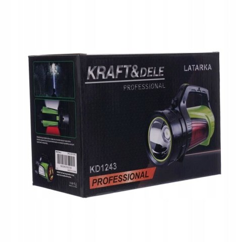 Latarka akumulatorowa Kraft&Dele LED 1200 lm z USB