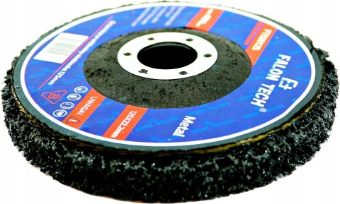 Tarcza ścierna Falon-Tech włóknina 125 mm x 22,2 mm do stali