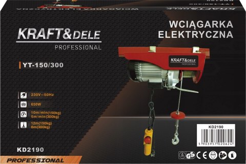 Wyciągarka elektryczna 230V 650W