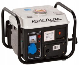 Agregat prądotwórczy jednofazowy 1200W 12/230V benzyna Kraft&Dele (KD109B)