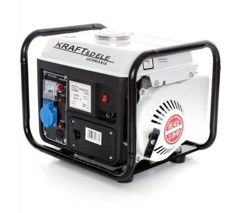 Agregat prądotwórczy jednofazowy 1200W 12/230V benzyna Kraft&Dele (KD109B)