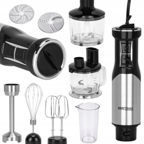 Blender ręczny Kraft&Dele KD4182 1500 W srebrny/szary