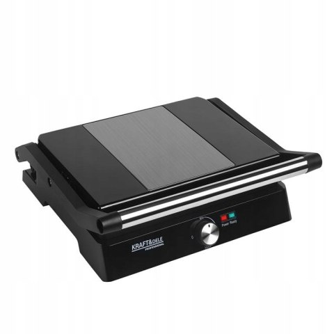 Grill elektryczny Kraft&Dele KD4103 2400 W z regulacją i odprowadzaniem