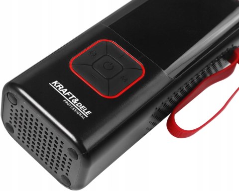 Kompresor akumulatorowy Kraft&Dele 10 bar 7800 mAh z latarką LED