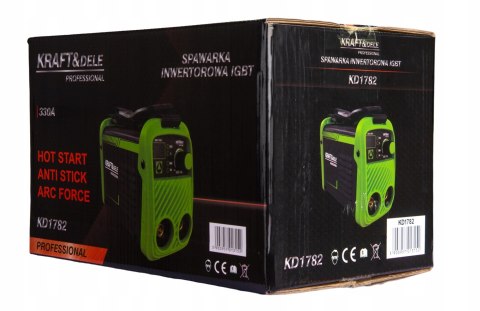 Kraft&Dele Spawarka Inwertorowa 330A MMA TIG LIFT VRD KD1782 LCD