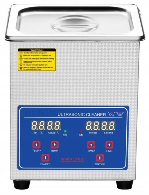 Myjka ultradźwiękowa Kraft&Dele 2000 ml 60W do czyszczenia części