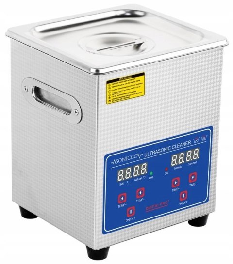 Myjka ultradźwiękowa Kraft&Dele 2000 ml 60W do czyszczenia części