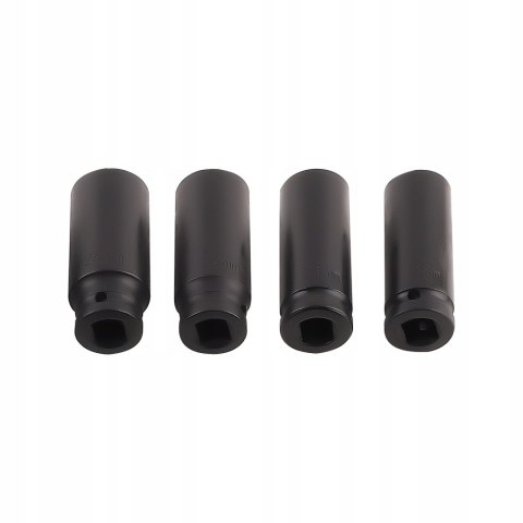 Nasadka udarowa Kraft&Dele 1/2" 6-kątna zestaw 35 szt. 8-32 mm