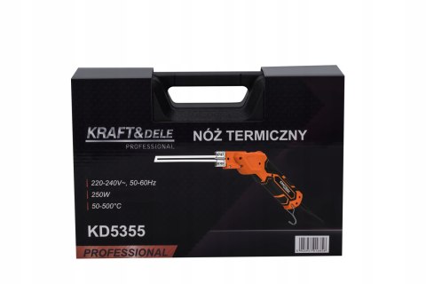 Nóż elektryczny Kraft&Dele do cięcia styropianu 250W