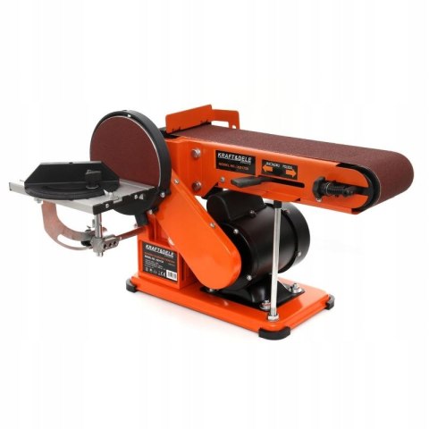 Szlifierka stołowa taśmowa talerzowa sieciowa 230V 600W Kraft&Dele 1450 RPM